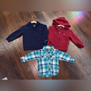 Polo set of 3 size 2T